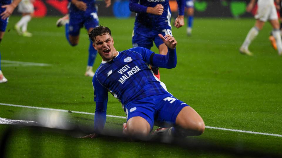 Ollie Tanner celebrates at CCS...