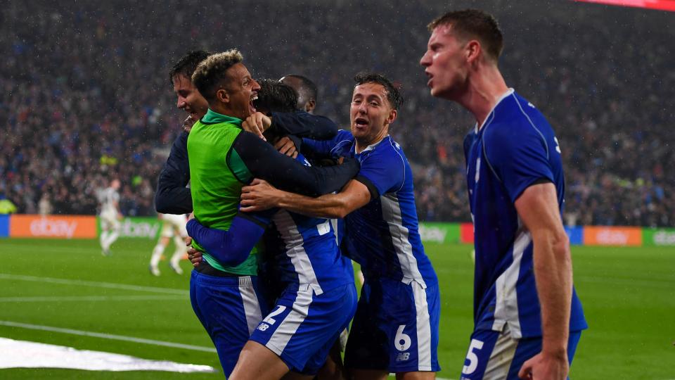 The Bluebirds celebrate at CCS!