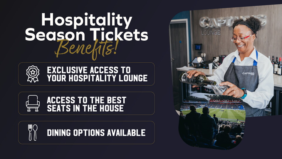 Hospitality Half Season Tickets 2023/24