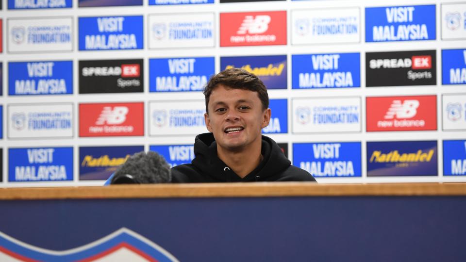 Perry Ng speaks to the press