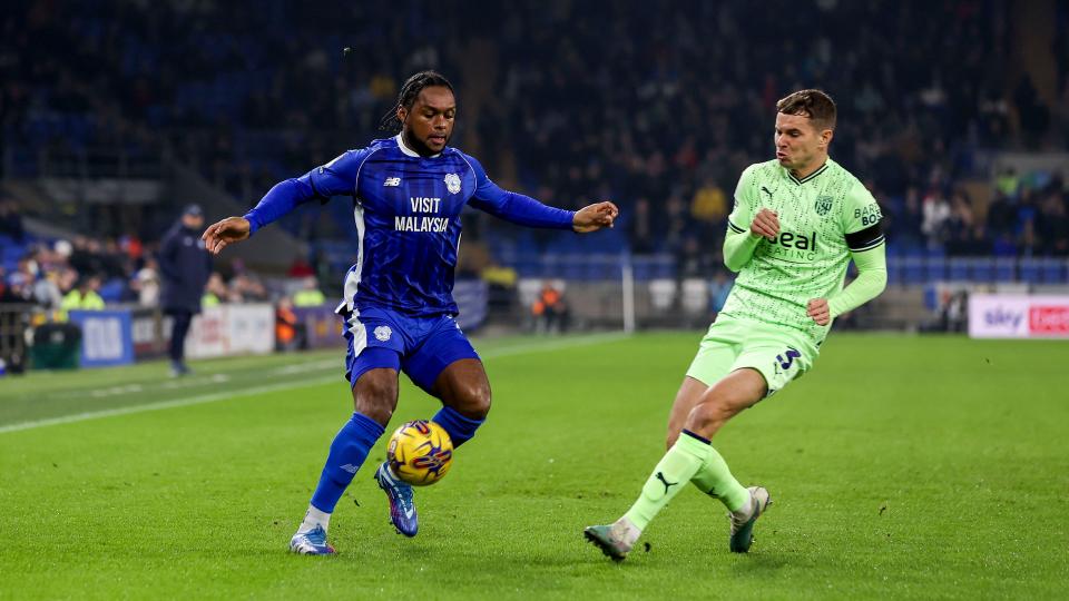 Mahlon Romeo in action for Cardiff City
