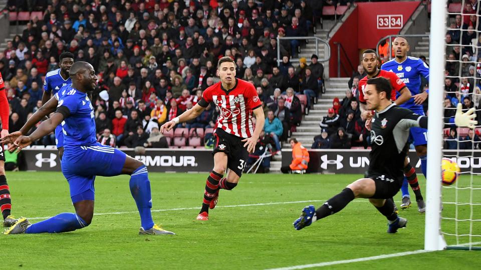Sol Bamba scores for Cardiff City