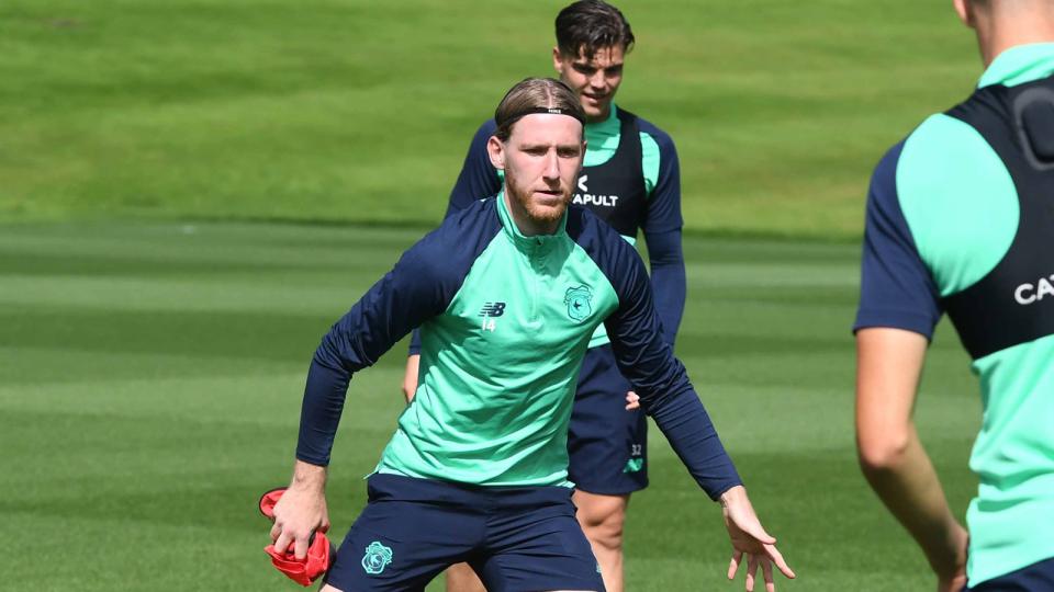 Josh Bowler in training