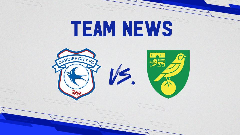 Team News - City vs. Norwich City