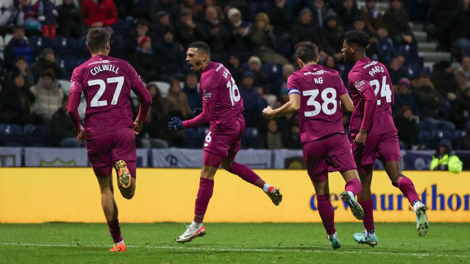 Cardiff City players