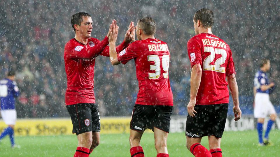 Cardiff City players