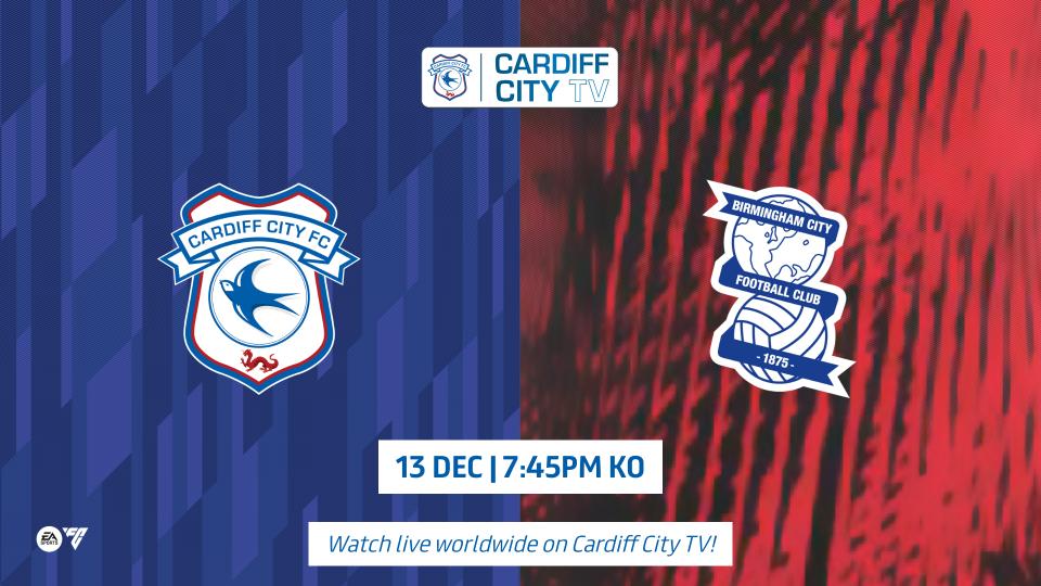 Cardiff City TV graphic