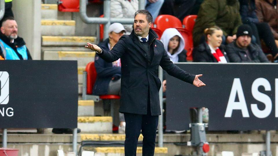 Martí Cifuentes on the touchline for QPR