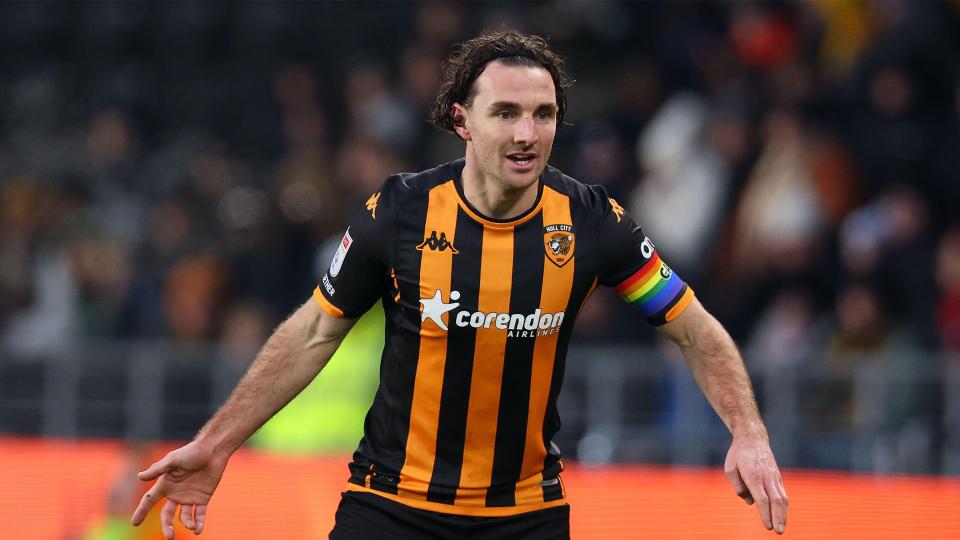 Lewie Coyle in action for Hull City