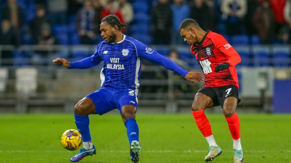 Mahlon Romeo in action for Cardiff City
