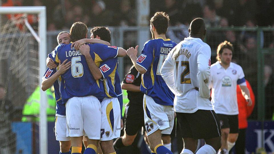 Kevin McNaughton celebrates scoring for Cardiff City
