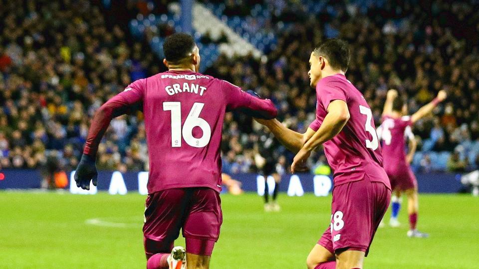 Karlan Grant in action for Cardiff City
