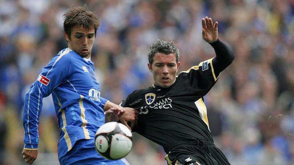 Kevin McNaughton in action in the FA Cup Final