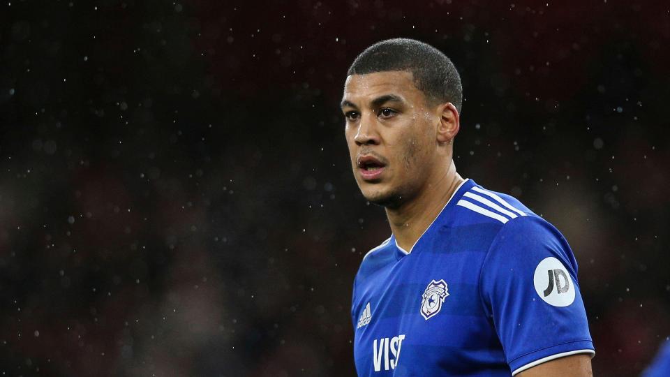 Lee Peltier in action for Cardiff City