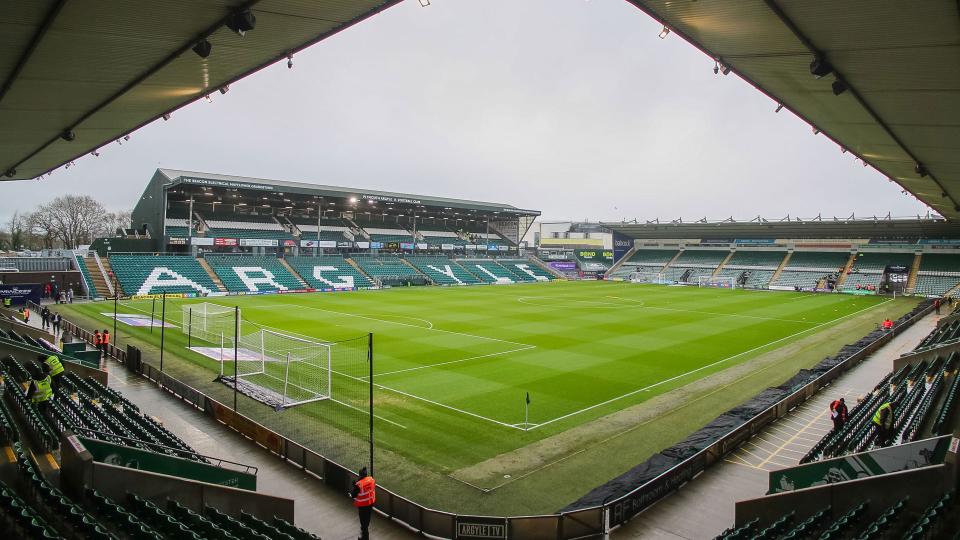 Plymouth Argyle's ground...