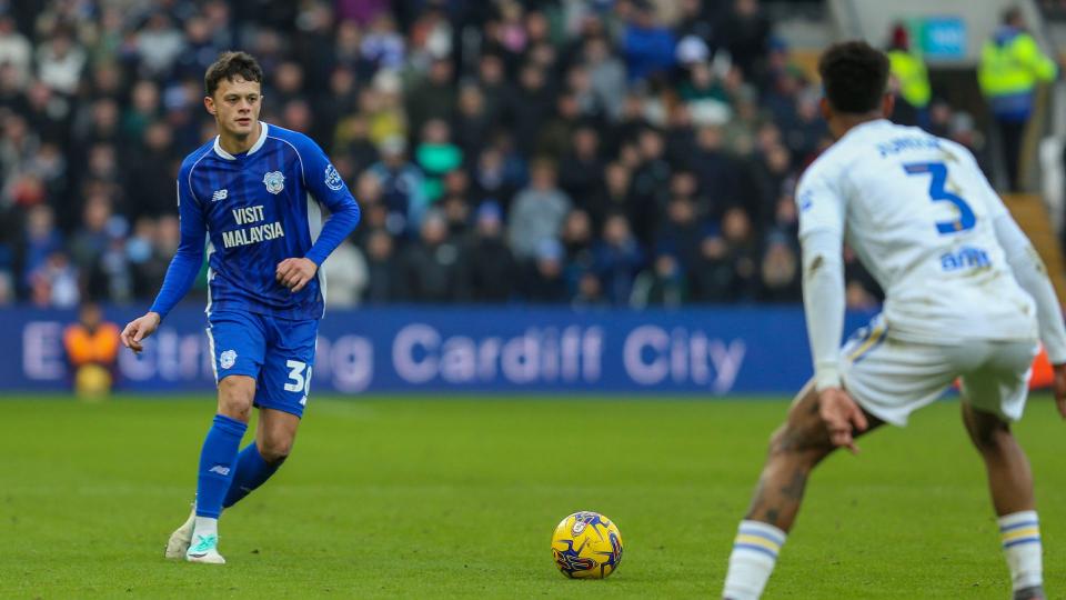 Perry Ng in action for Cardiff City