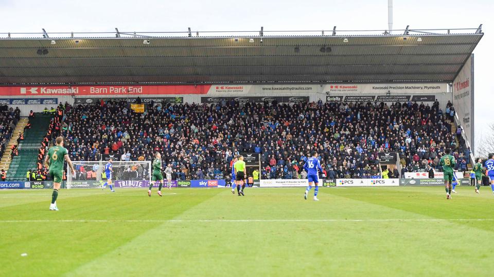 General view at Home Park