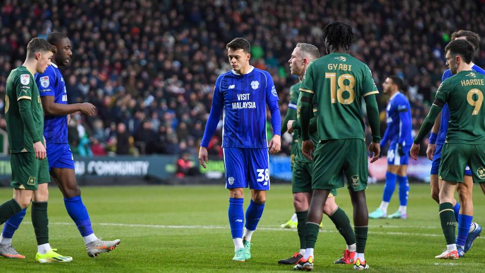Perry Ng in action for Cardiff City