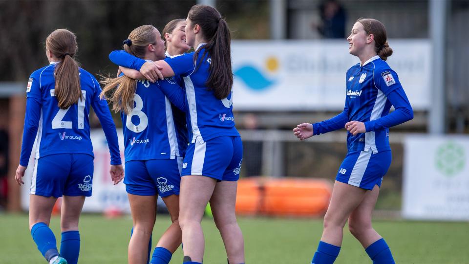 Cardiff City celebrate scoring against Wrexham