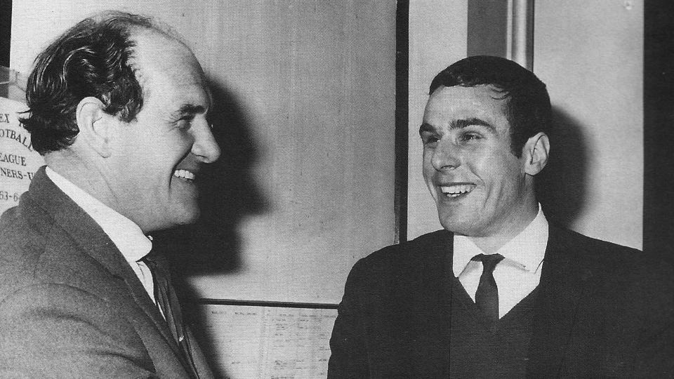 Jimmy Scoular (left) and Ronnie Bird (right)