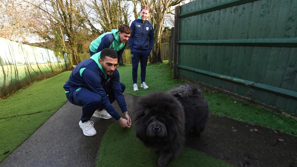 Karlan Grant and Muffin...