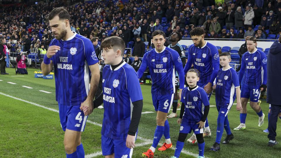 Cardiff City players