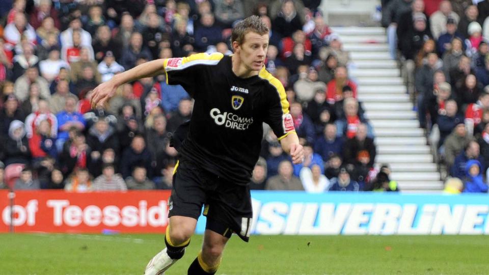 Paul Parry in action for Cardiff City
