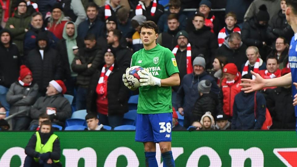 Perry Ng in action for Cardiff City
