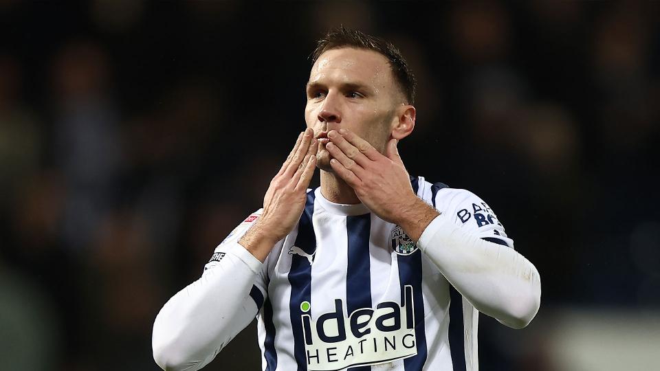 Andreas Weimann in action for West Bromwich Albion