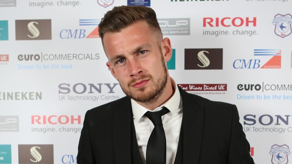 Rallsy poses post awards night...