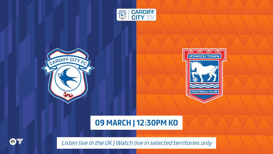 Cardiff City TV | Ipswich Town (H)