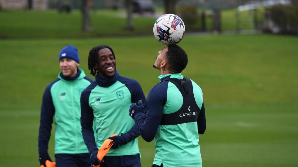 Karlan Grant in training