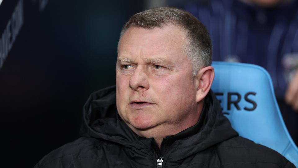 Mark Robins on the touchline for Coventry City