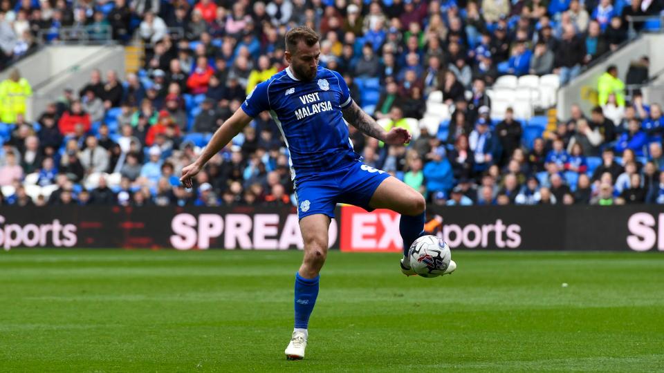 Joe Ralls in action for Cardiff City