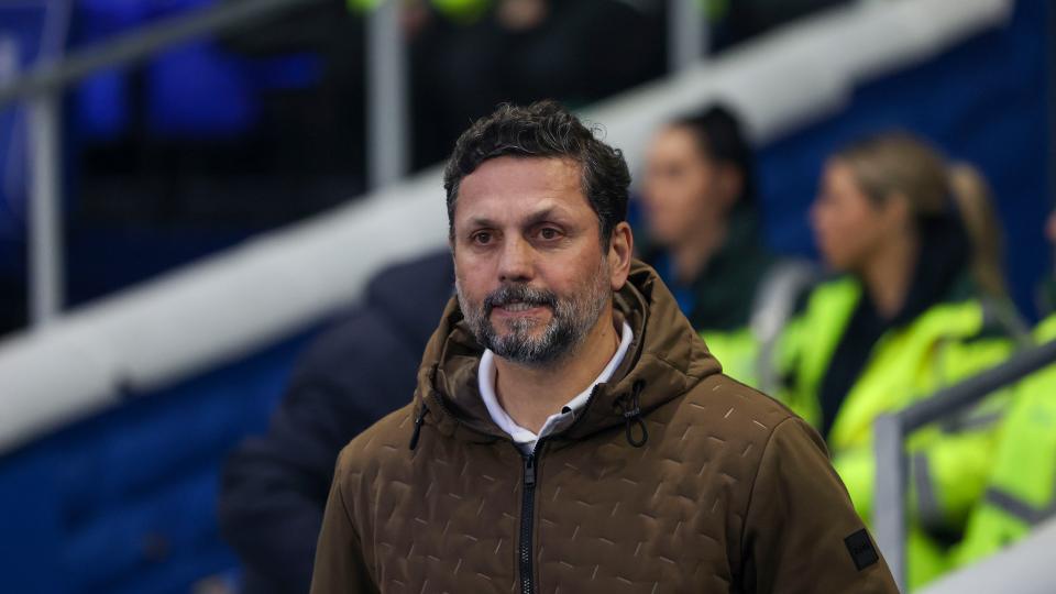 Erol Bulut on the touchline for Cardiff City