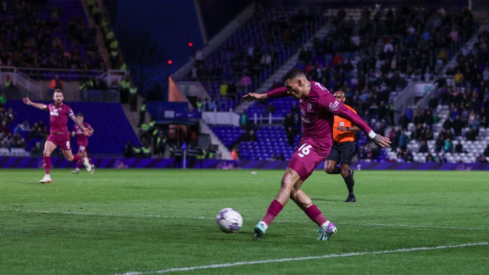Karlan Grant in action for Cardiff City