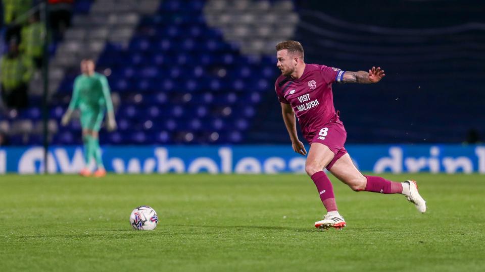 Joe Ralls in action for Cardiff City