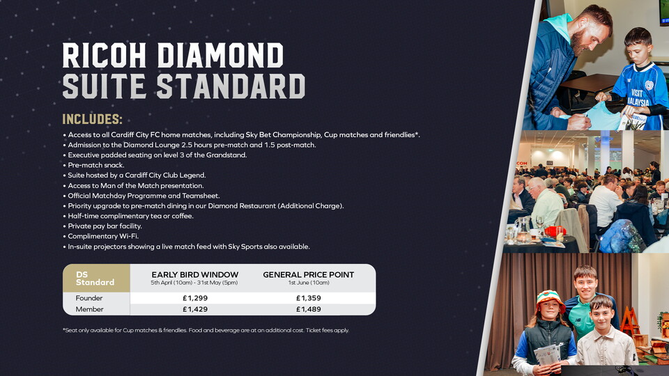 2024/25 Hospitality Season Tickets