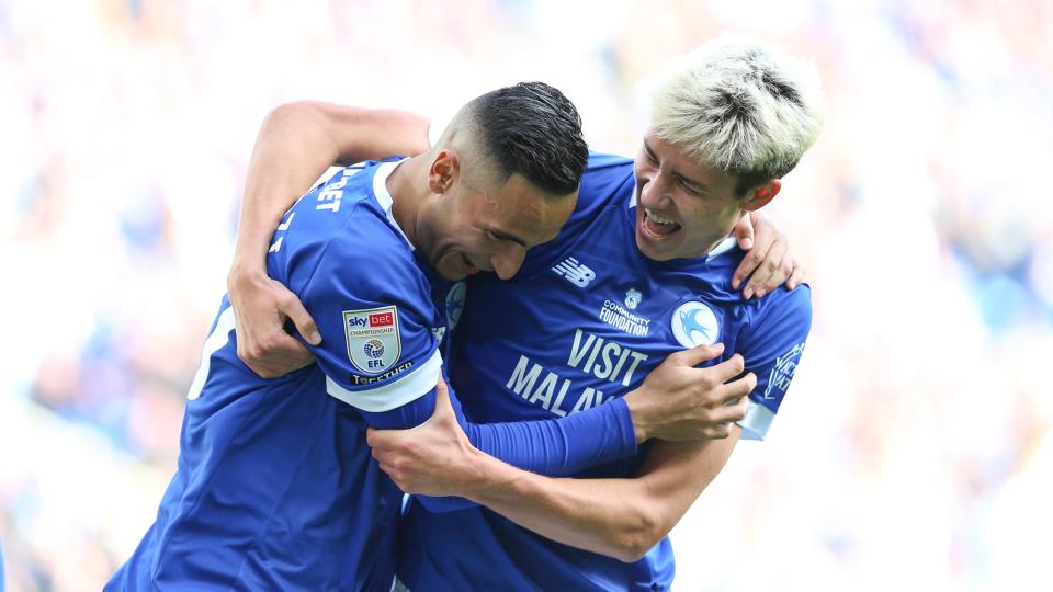 Rubin Colwill and Anwar El Ghazi