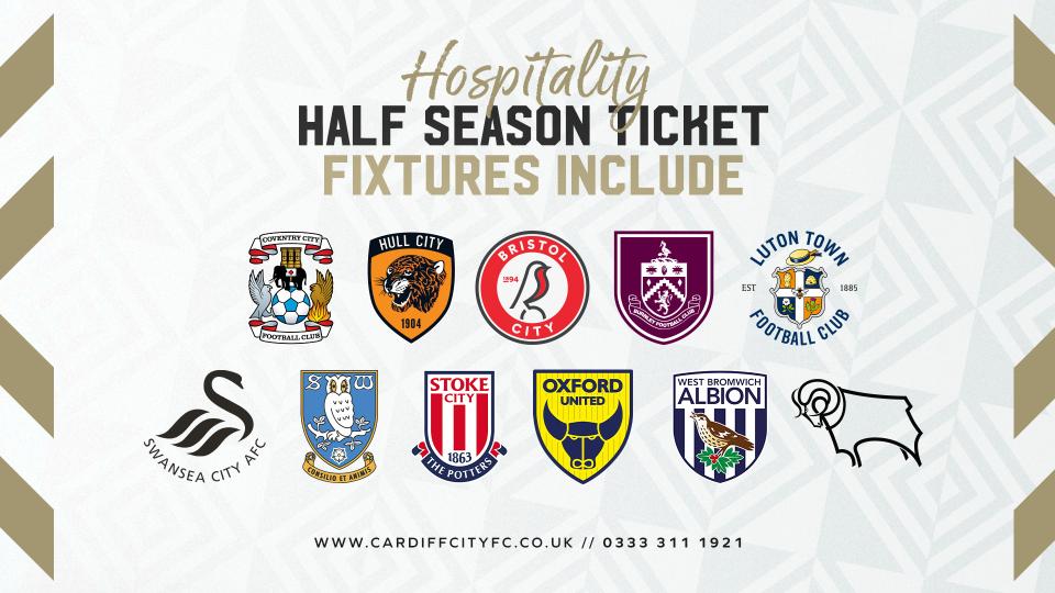 2024/25 Hospitality Half Season Tickets