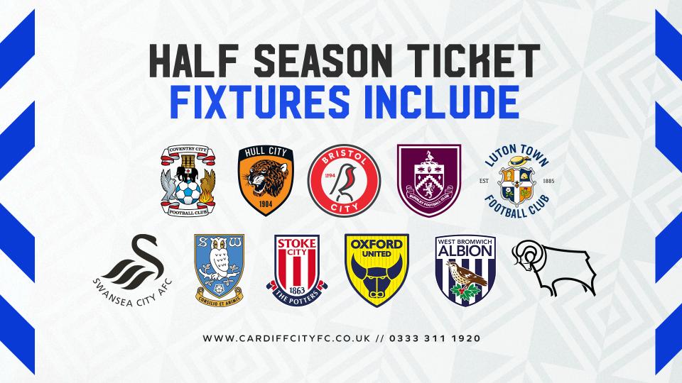 2024/25 Half Season Tickets