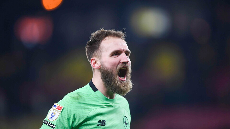 Jak Alnwick celebrates...