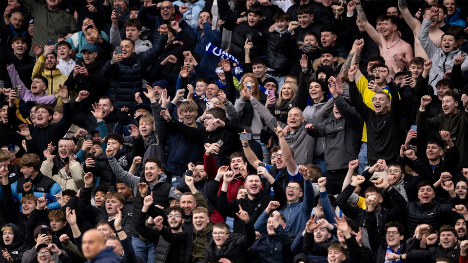 Cardiff City supporters