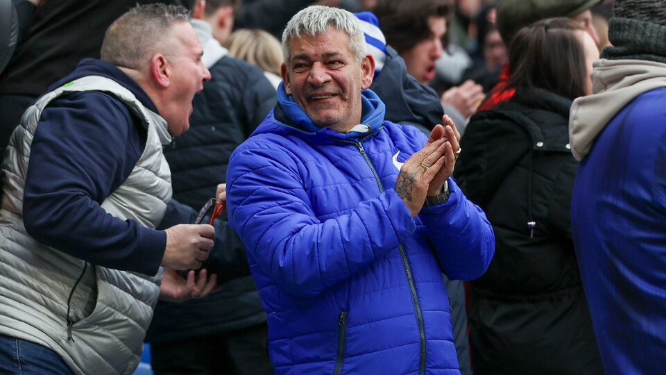 Cardiff City supporters