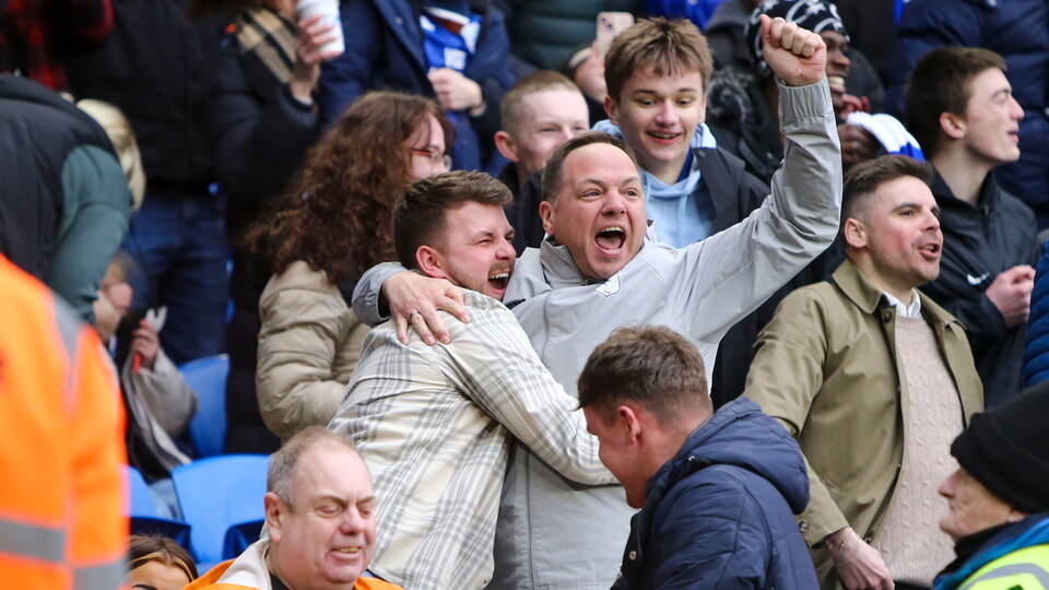 Cardiff City supporters