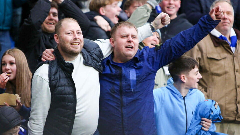 Cardiff City supporters