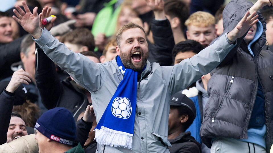 Cardiff City supporters