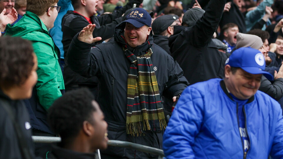 Cardiff City supporters