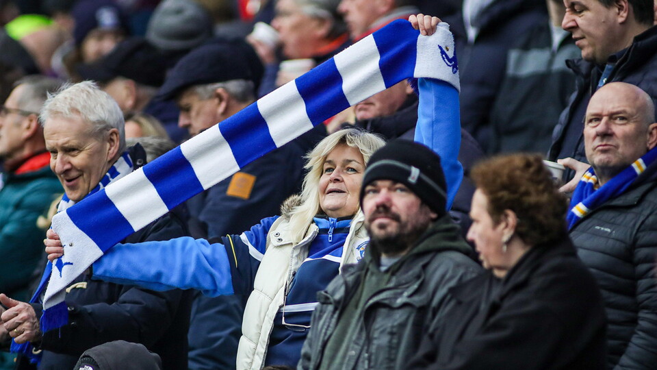 Cardiff City supporters