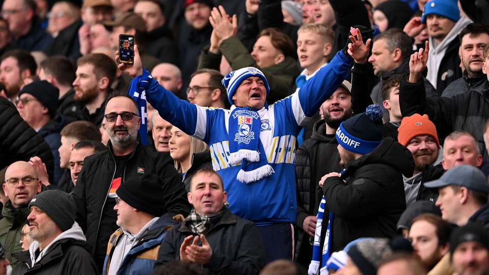 Cardiff City supporters